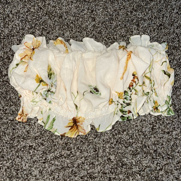 H&M Floral Tube Top & Long Skirt Set - Picture 5 of 6